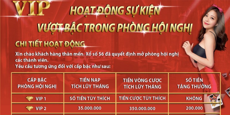 Sự kiện ưu đãi vượt bậc trong phòng hội nghị 