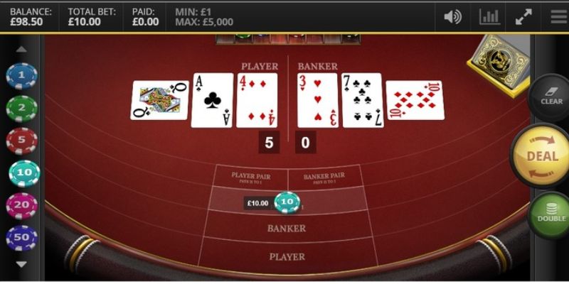 Luật và cách chơi Baccarat i9BET siêu hấp dẫn